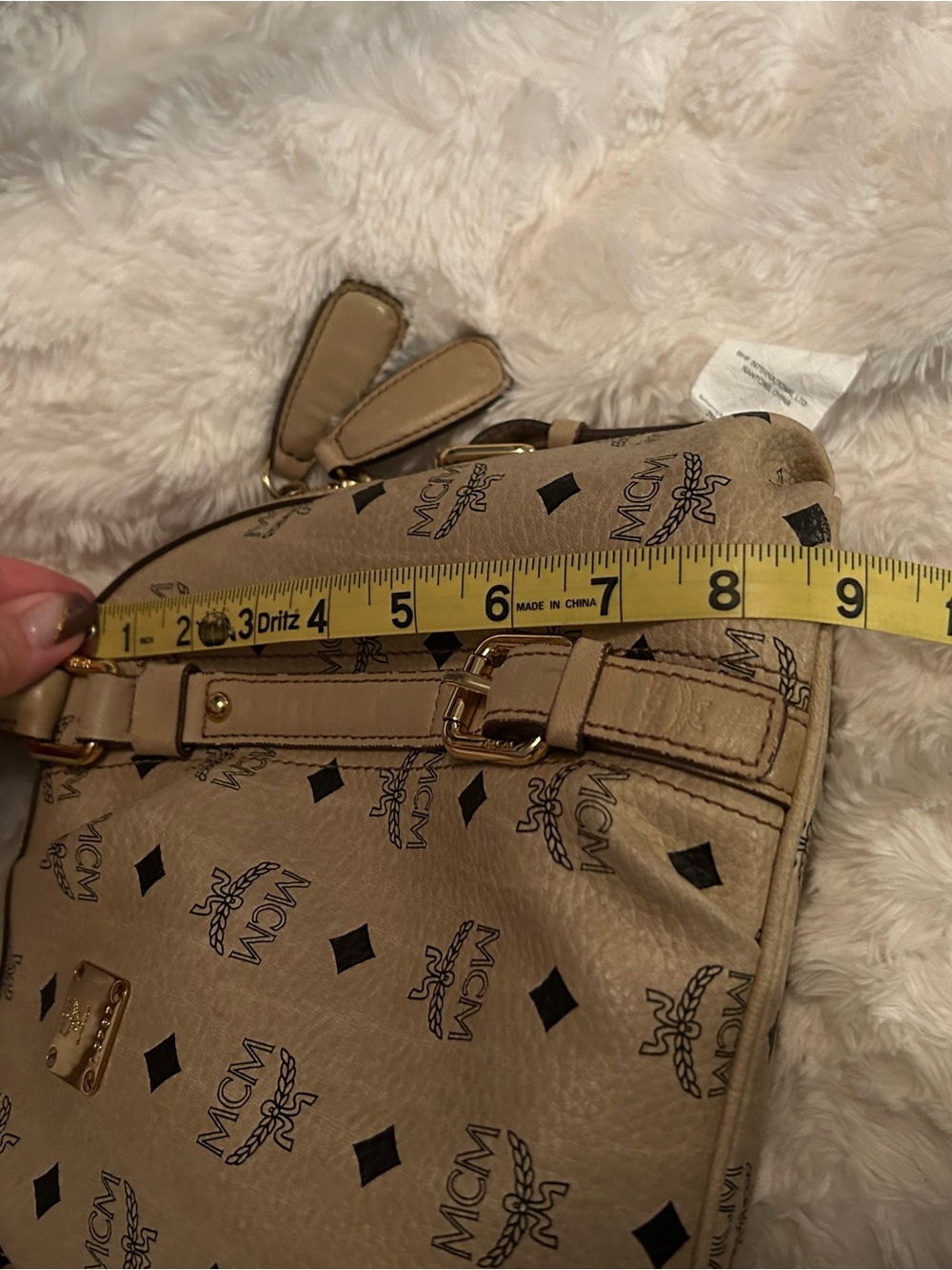 MCM satchel handbag - Picture 12 of 12
